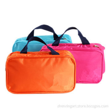 Polyester Cosmetic Bag with Carry Handle